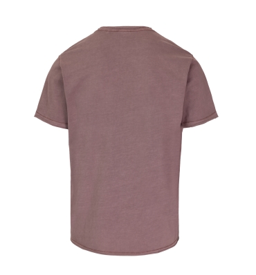 PitBull West Coast - pánské triko SKULL LOGO burgundy (1)