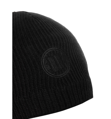 PitBull West Coast - MILLS čierna pletená zimná čiapka (2)