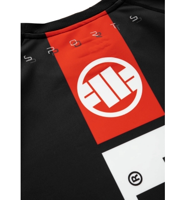PitBull West Coast - pánsky LS rashguard HILLTOP SPORTS čierny (4)