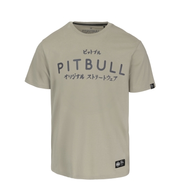 PitBull West Coast - pánské triko MT FUJI šedozelené (1)