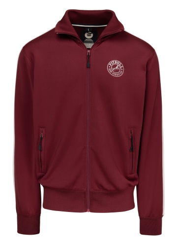 PitBull West Coast - Pánska SWJ mikina SAN DIEGO CA oldschool burgundy