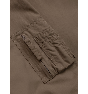 PitBull West Coast - pánská bunda MEANDRO KANGAROO tmavě hnědá (3)