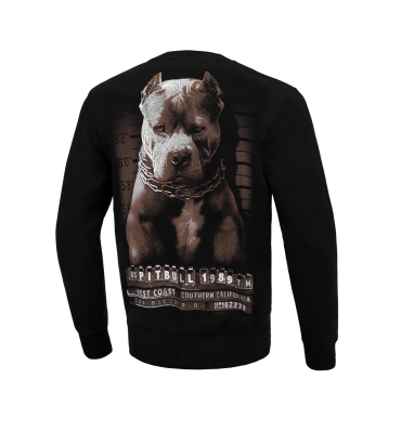 PitBull West Coast - Pánska mikina MUGSHOT čierna (1)