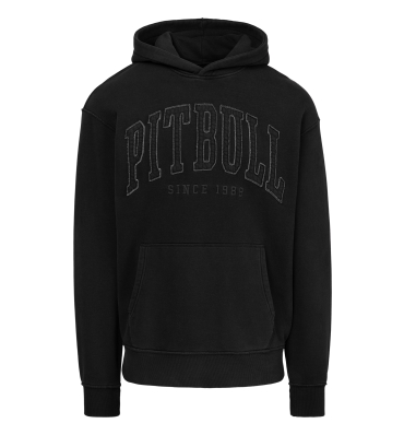 PitBull West Coast - pánská KP mikina ORLANDO washed grafitová