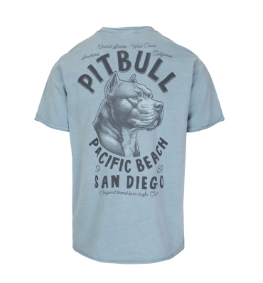 PitBull West Coast - pánske tričko PACIFIC, modré