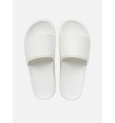 PitBull West Coast – dámske žabky LOGO, biele