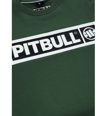 PitBull West Coast - pánska mikina SHERWOOD  tmavozelená (2)