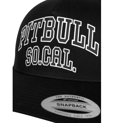 PitBull West Coast - šiltovka snapback SO CAL čierno/čierna (2)