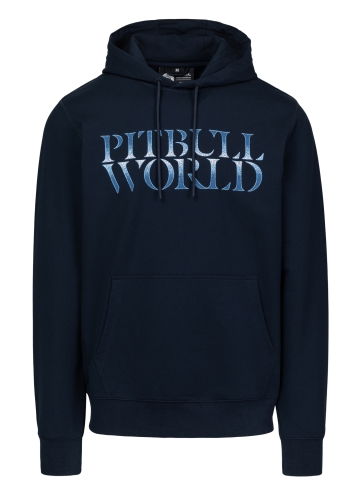 PitBull West Coast - Pánska KP mikina PITBULL WORLD tmavomodrá