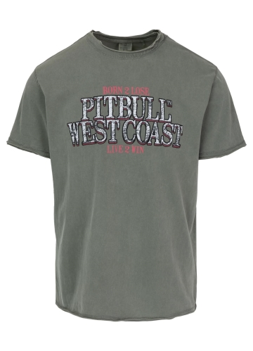 PitBull West Coast - pánské triko ACE OF SPADES zelené