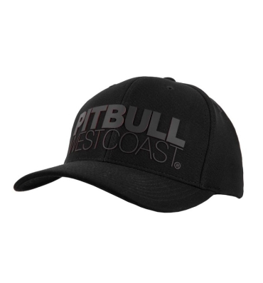 PitBull West Coast - kšiltovka Snapback SEASCAPE černo/červená
