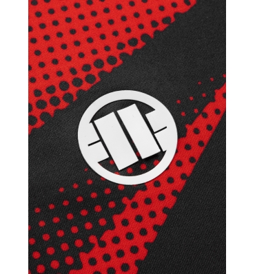 PitBull West Coast - pánský rashguard Performance Mesh DOT CAMO 2 červený (3)