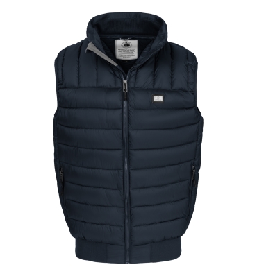 PitBull West Coast - Pánska zimná vesta GRANGER 2 tmavo modrá