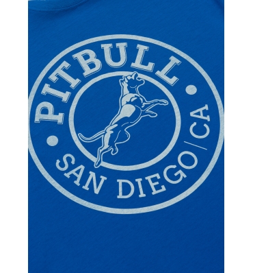 PitBull West Coast - pánské triko SAN DIEGO CA královsky modré (3)