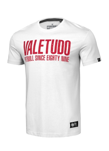 PitBull West Coast - Pánske tričko VALETUDO CHAMPIONS biele