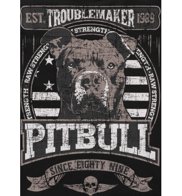 PitBull West Coast - pánská mikina TROUBLEMAKER černá (4)