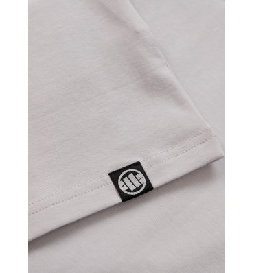 PitBull West Coast - pánské triko slim fit  MINIMAL světle šedé (4)