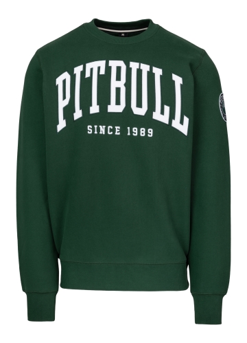 PitBull West Coast - pánská mikina NORTON zelená