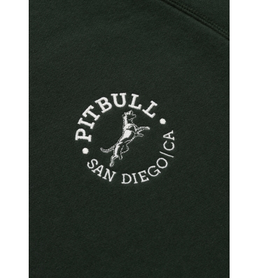 PitBull West Coast - pánská mikina SAN DIEGO CA tmavě zelená (3)