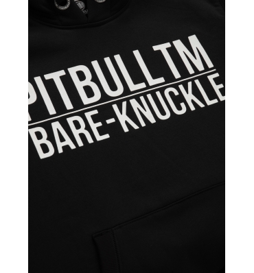 PitBull West Coast - pánská KP mikina BARE KNUCKLE černá (3)