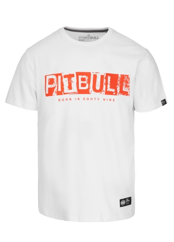 PitBull West Coast - pánské triko BLACKY bílé
