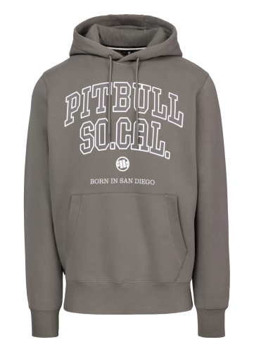 PitBull West Coast - pánská KP mikina SO CAL hnědá