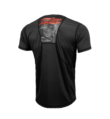 PitBull West Coast - Pánsky funkčný rashguard SAN DIEGO III, čierny (1)