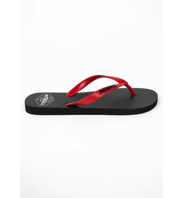PitBull West Coast - Flip Flop PITBULL CO černo/červené (4)