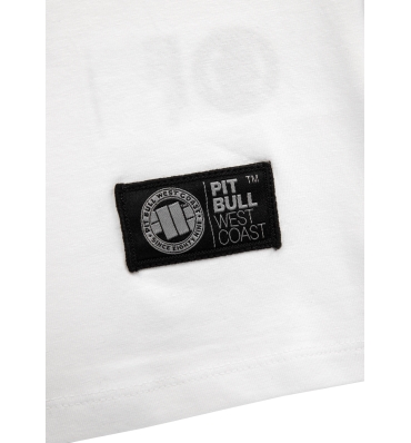 PitBull West Coast - dámske tričko Slim Fit Lycra SMALL LOGO biele (5)