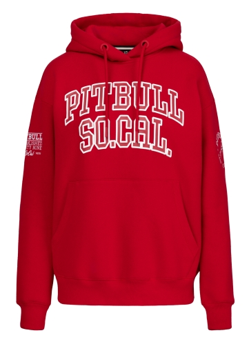 PitBull West Coast - dámská KP mikina FIORA červená