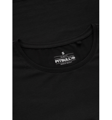PitBull West Coast - dámske tričko SMALL LOGO 190 čierne (2)