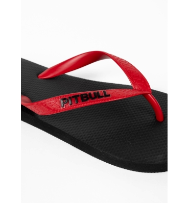 PitBull West Coast - Flip Flop PITBULL CO černo/červené (3)