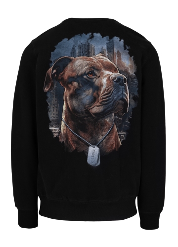 PitBull West Coast - Pánska mikina HERO čierna (1)