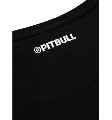PitBull West Coast - dámske tričko SMALL LOGO 190 čierne (4)