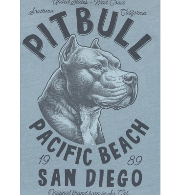 PitBull West Coast - pánské triko PACIFIC modré (4)