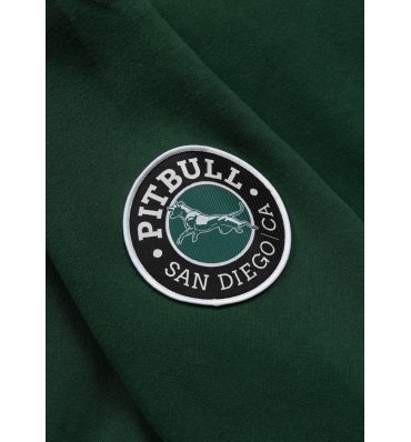PitBull West Coast - pánská mikina NORTON zelená (4)