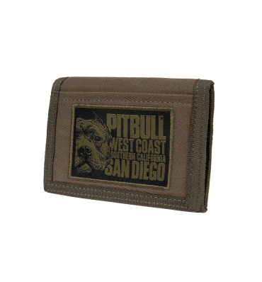 PitBull West Coast - peňaženka BLOOD DOG olivová
