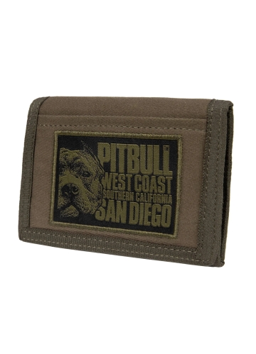 PitBull West Coast - peňaženka BLOOD DOG olivová