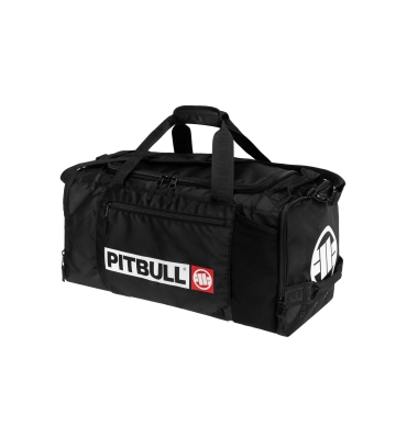 PitBull West Coast - veľká športová taška HILLTOP SPORT čierna