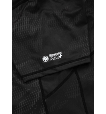 PitBull West Coast - Pánsky funkčný rashguard EL JEFE, čierny (4)