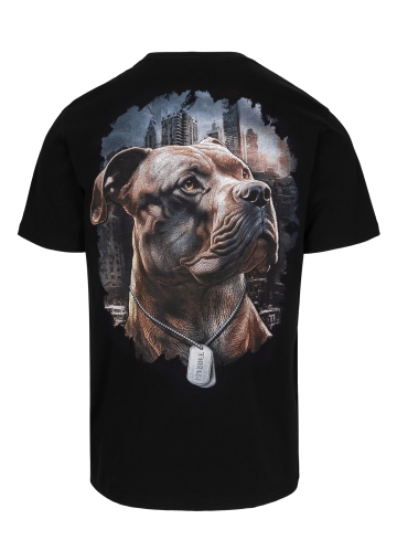 PitBull West Coast - pánské triko HERO černé (1)