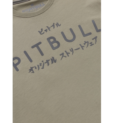 PitBull West Coast - pánské triko MT FUJI šedozelené (5)