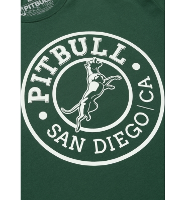 PitBull West Coast - pánské triko SAN DIEGO CA zelené (2)