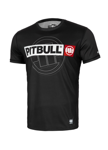 PitBull West Coast - pánsky rashguard Performance Mesh HILLTOP SPORTS čierny