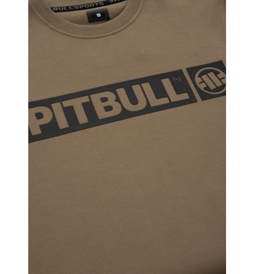 PitBull West Coast - Pánska mikina BEYER  hnedá (1)