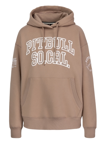 PitBull West Coast - dámská KP mikina FIORA hnědá