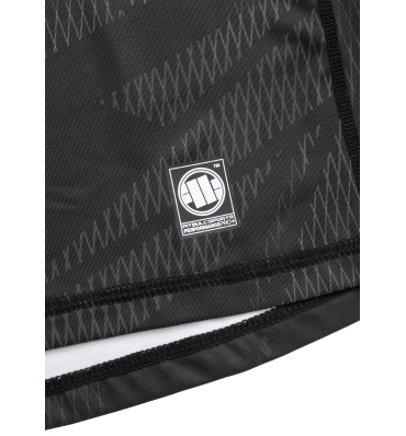 PitBull West Coast - dámsky rashguard Mesh Performance HASHTAG čierny (4)