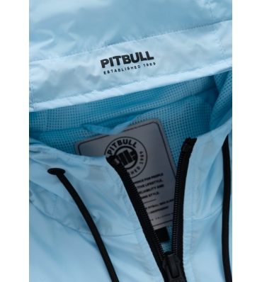 PitBull West Coast - pánská bunda ATHLETIC TAPE světle modrá (4)