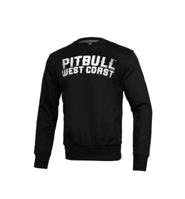PitBull West Coast - pánska mikina BLACK DOG čierna