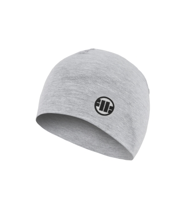 PitBull West Coast - zimná čiapka SMALL LOGO šedá